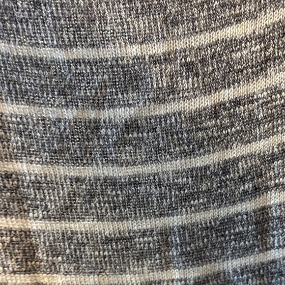 Splendid Gray Striped Long Sleeve Top - Picture 5 of 5